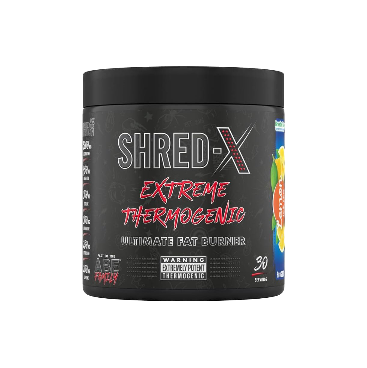 Shred-X termogēns tauku dedzināšanas pulveris 300g no Applied Nutrition