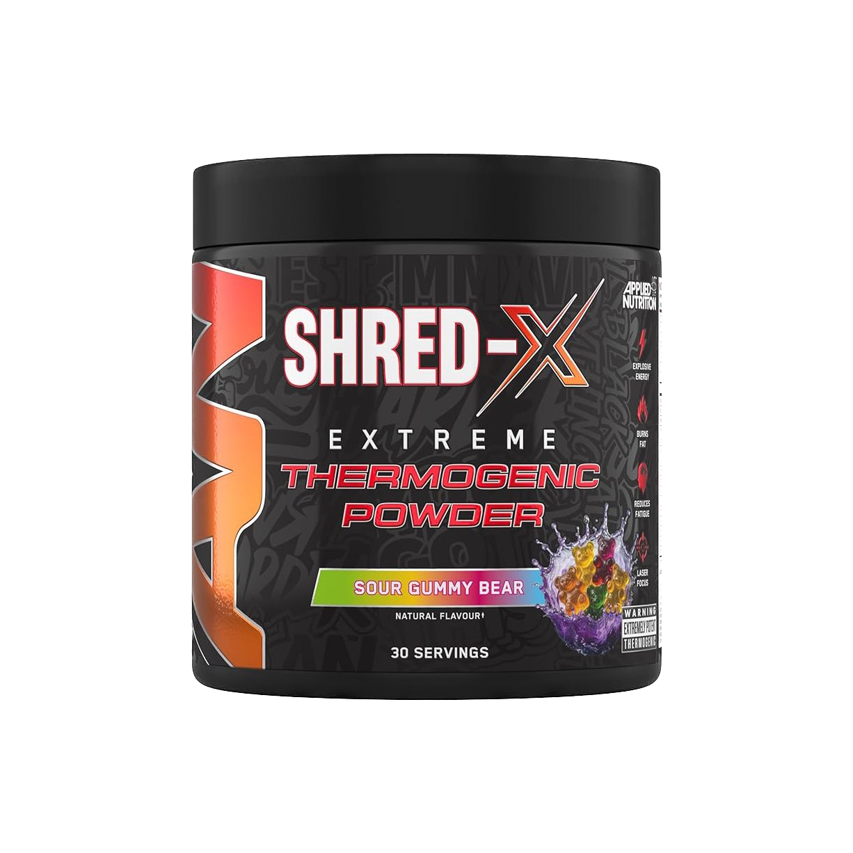 Shred-X termogēns tauku dedzināšanas pulveris 300g no Applied Nutrition