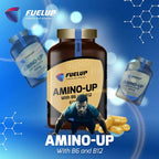 Aminoskābju komplekss ar B6 un B12 vitamīniem spēkam un muskuļu tonusam (240 kapsulas)