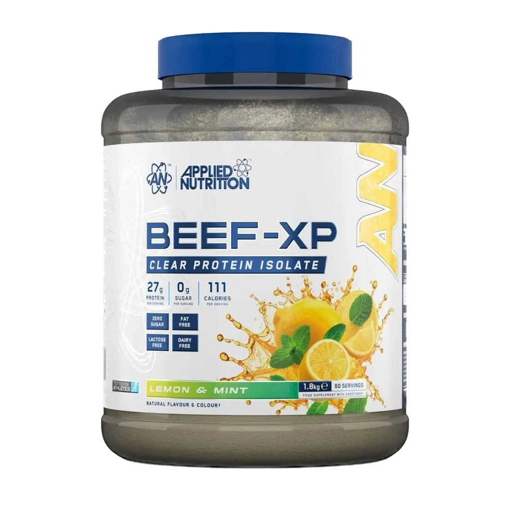 Augstas kvalitātes liellopu olbaltumvielu (proteīna) izolāts bez cukura un laktozes 1800g Applied Nutrition