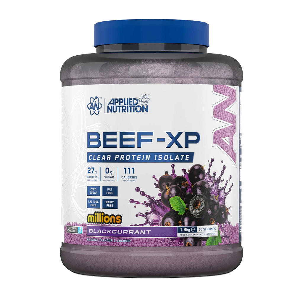 Augstas kvalitātes liellopu olbaltumvielu (proteīna) izolāts bez cukura un laktozes 1800g Applied Nutrition