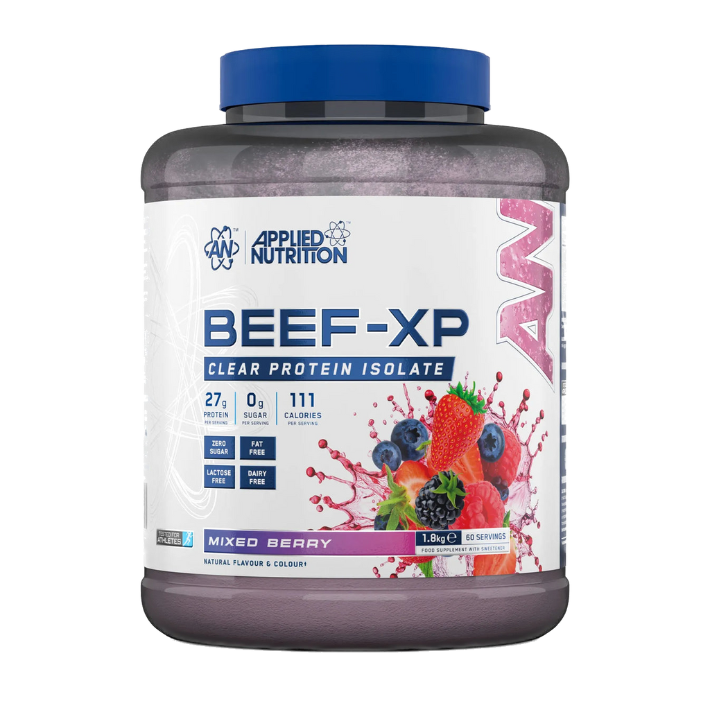 Augstas kvalitātes liellopu olbaltumvielu (proteīna) izolāts bez cukura un laktozes 1800g Applied Nutrition