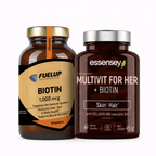 Skaistuma un enerģijas komplekts sievietēm (biotīns + multivitamīni)