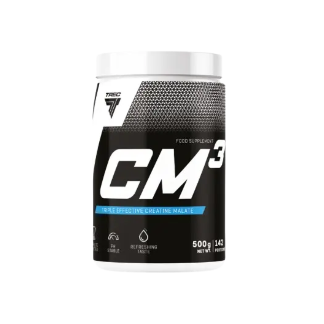 Kreatīna malāta pulveris CM3 (500g) TREC Core