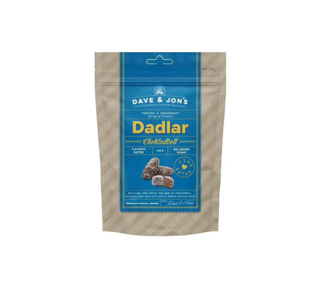 Dateles ar garšu no Dave & Jon's bez pievienota cukura (125g)
