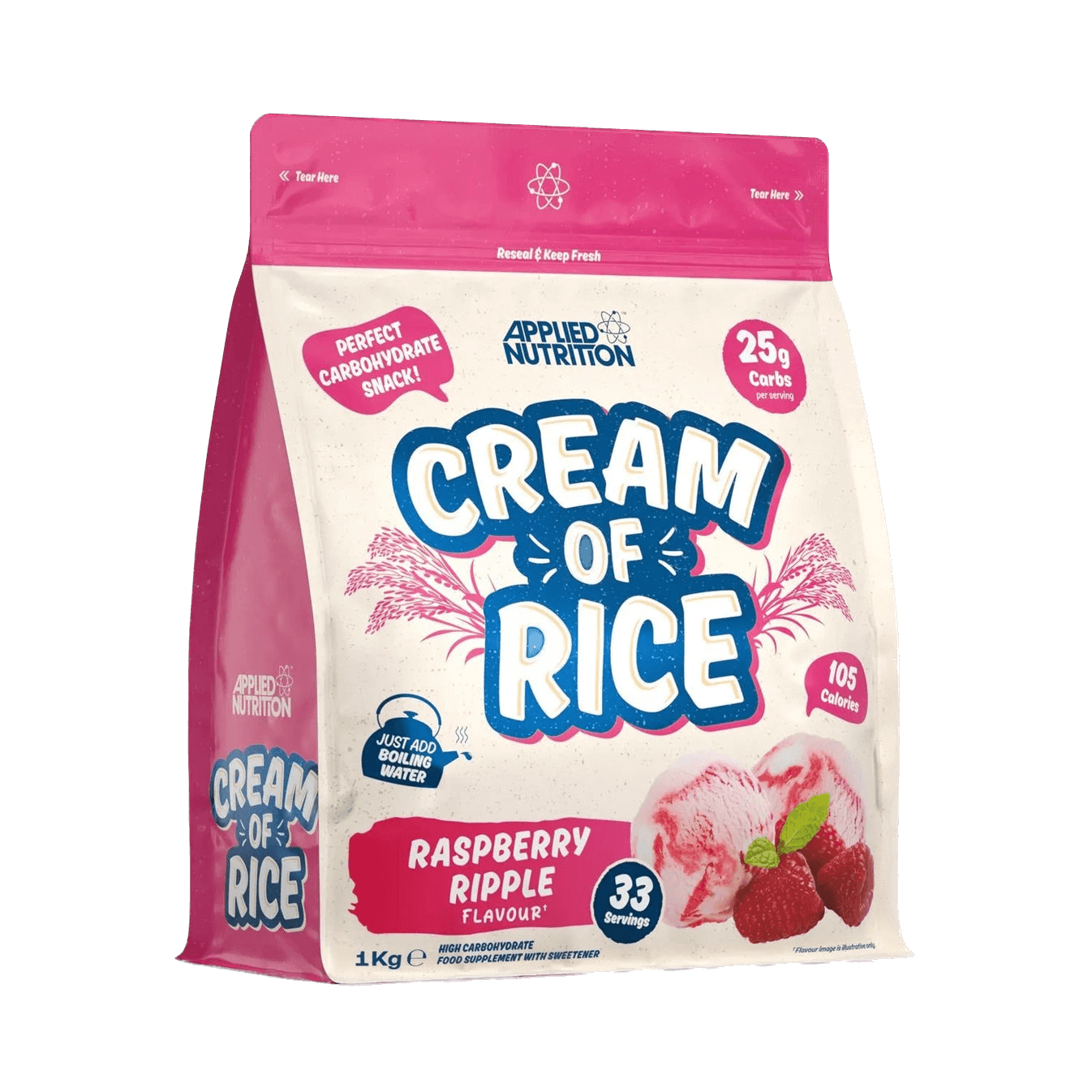 Rīsu krēms (cream of rice) 1kg no Applied Nutrition