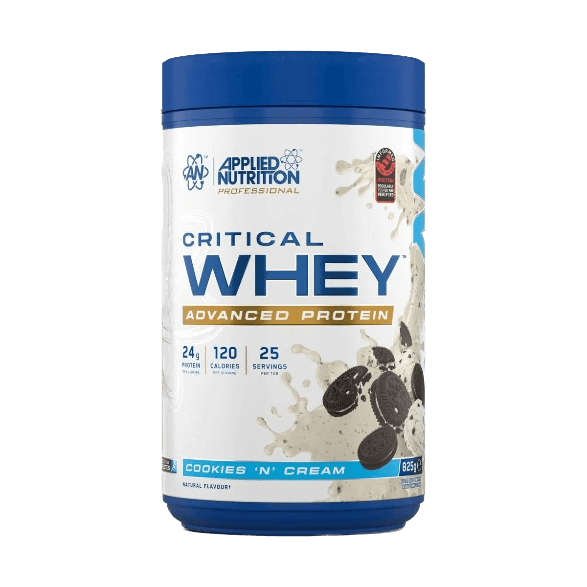 Augstas kvalitātes sūkalu olbaltumvielu maisījums (hidrolizēts, izolāts, koncentrāts) Applied Nutrition