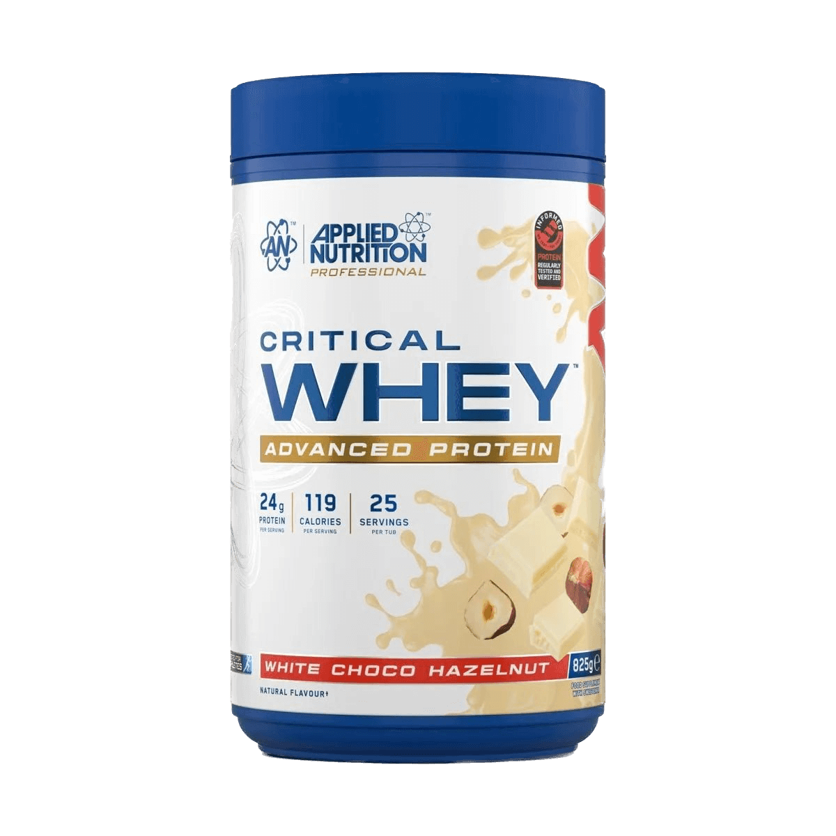 Augstas kvalitātes sūkalu olbaltumvielu maisījums (hidrolizēts, izolāts, koncentrāts) Applied Nutrition