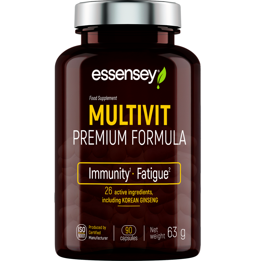 Augstas kvalitātes multivitamīnu komplekss ar 26 aktīvām vielām
