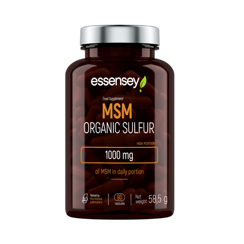 Essensey MSM Organic Sulfur Multifit.lv