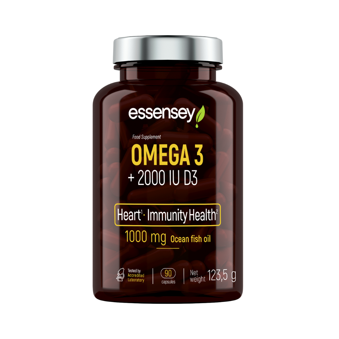 Essensey Omega 3 + 2000 IU D3