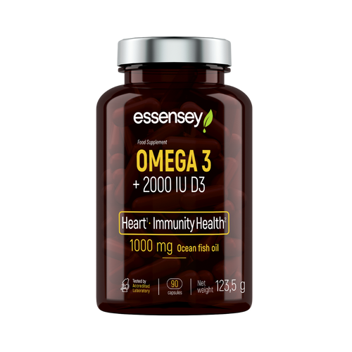 Essensey Omega 3 + 2000 IU D3