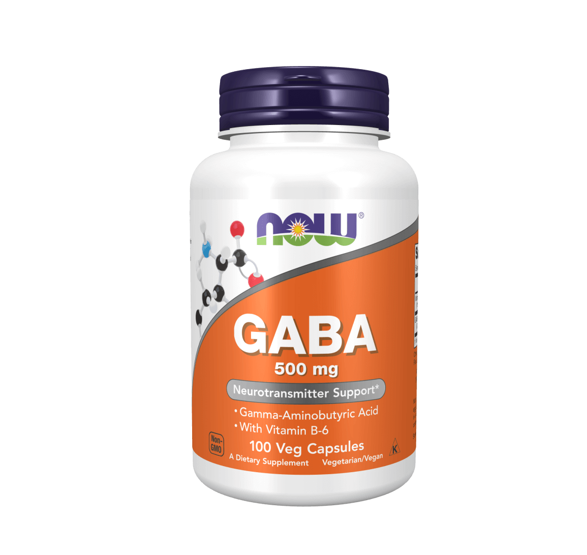 GABA 500mg līdzsvarotai smadzeņu darbībai un relaksācijai