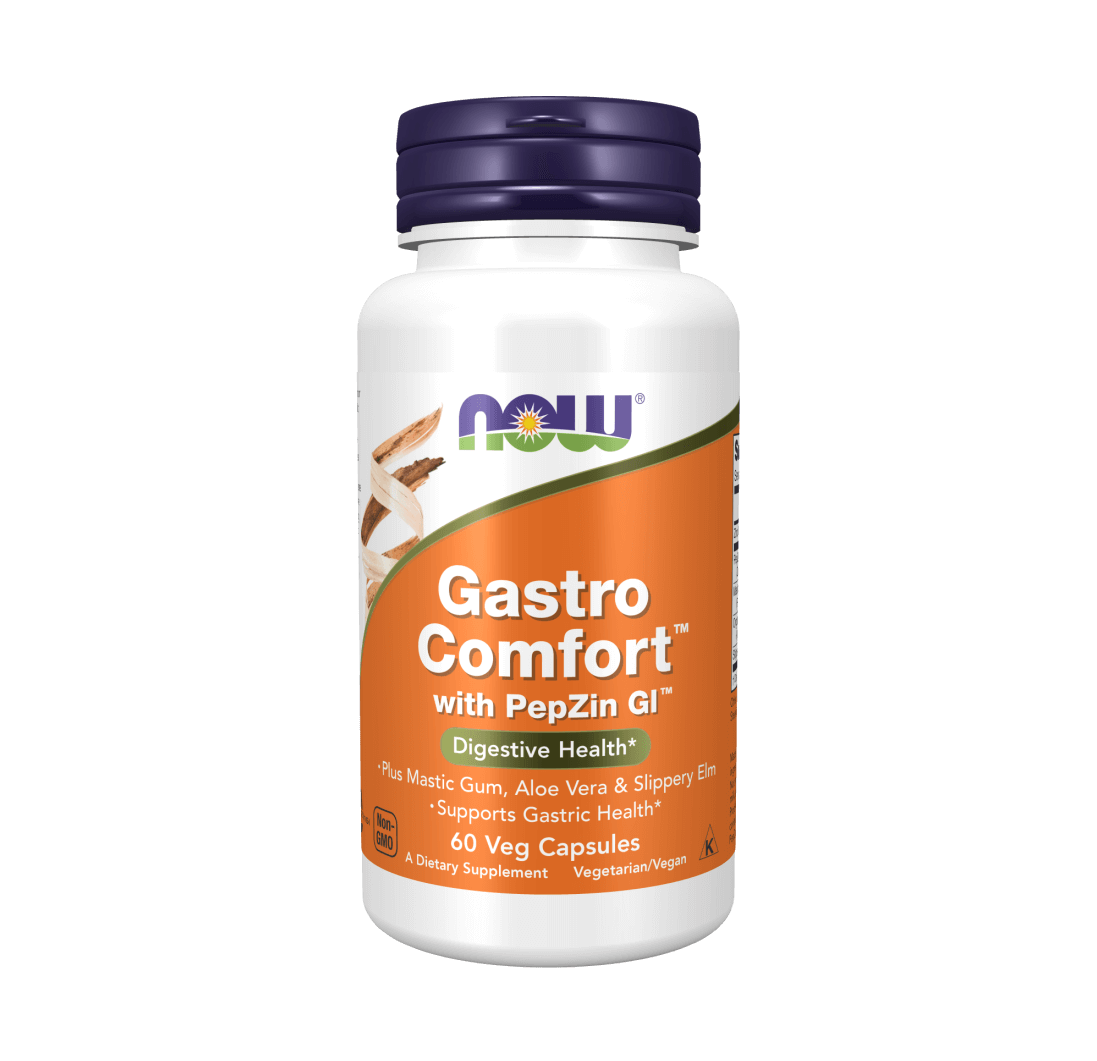 Gastro Comfort™ – uztura bagātinātājs kuņģa un gremošanas sistēmas komfortam ar PepZin GI™ (60 kapsulas)