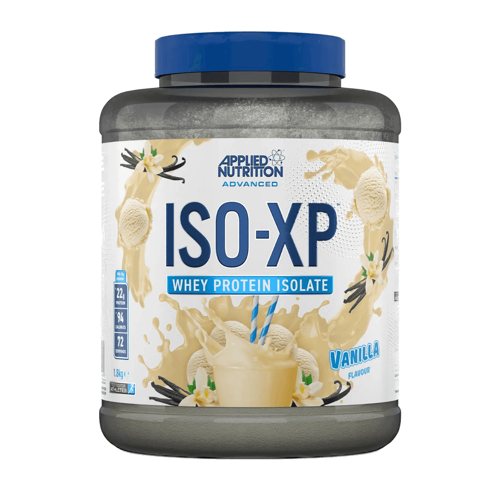 Ultra-filtrēts sūkalu olbaltumvielu izolāts ISO-XP Applied Nutrition