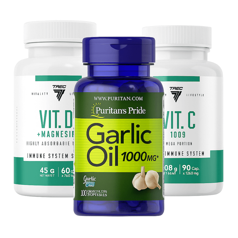 Komplekts spēcīgai imunitātei rudenī un ziemā