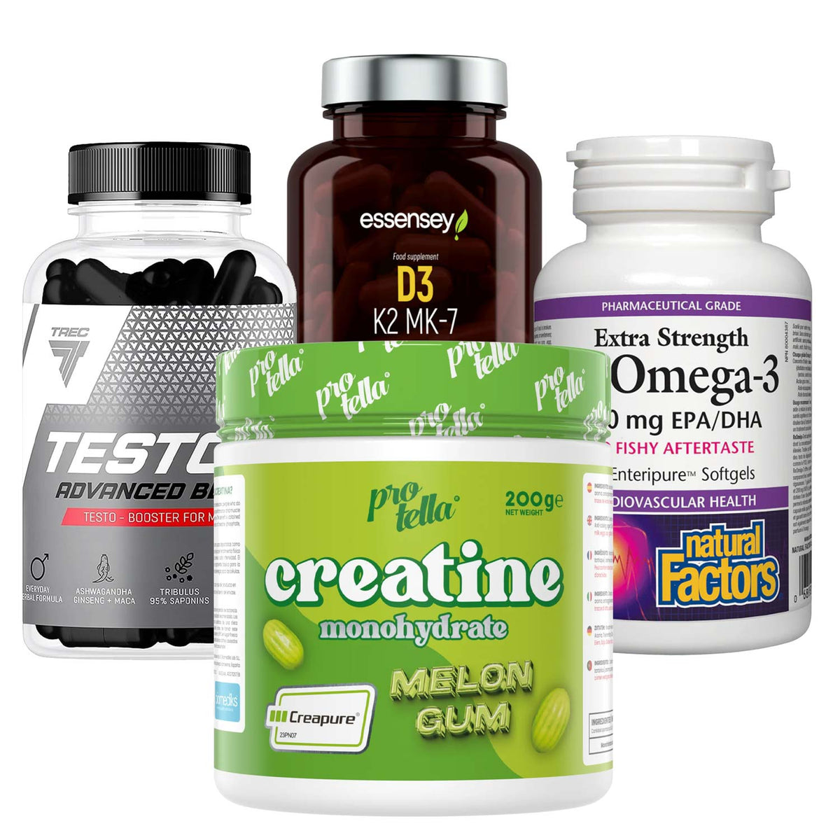 Komplekts vīrieša enerģijai un spēkam