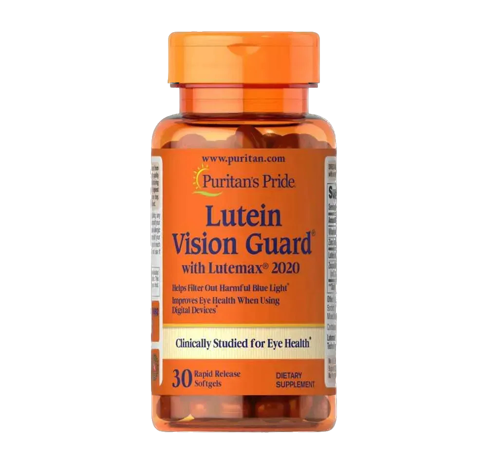Lutemax® luteīna un zeaksantīna komplekss acu veselībai un zilās gaismas aizsardzībai (30 kapsulas)