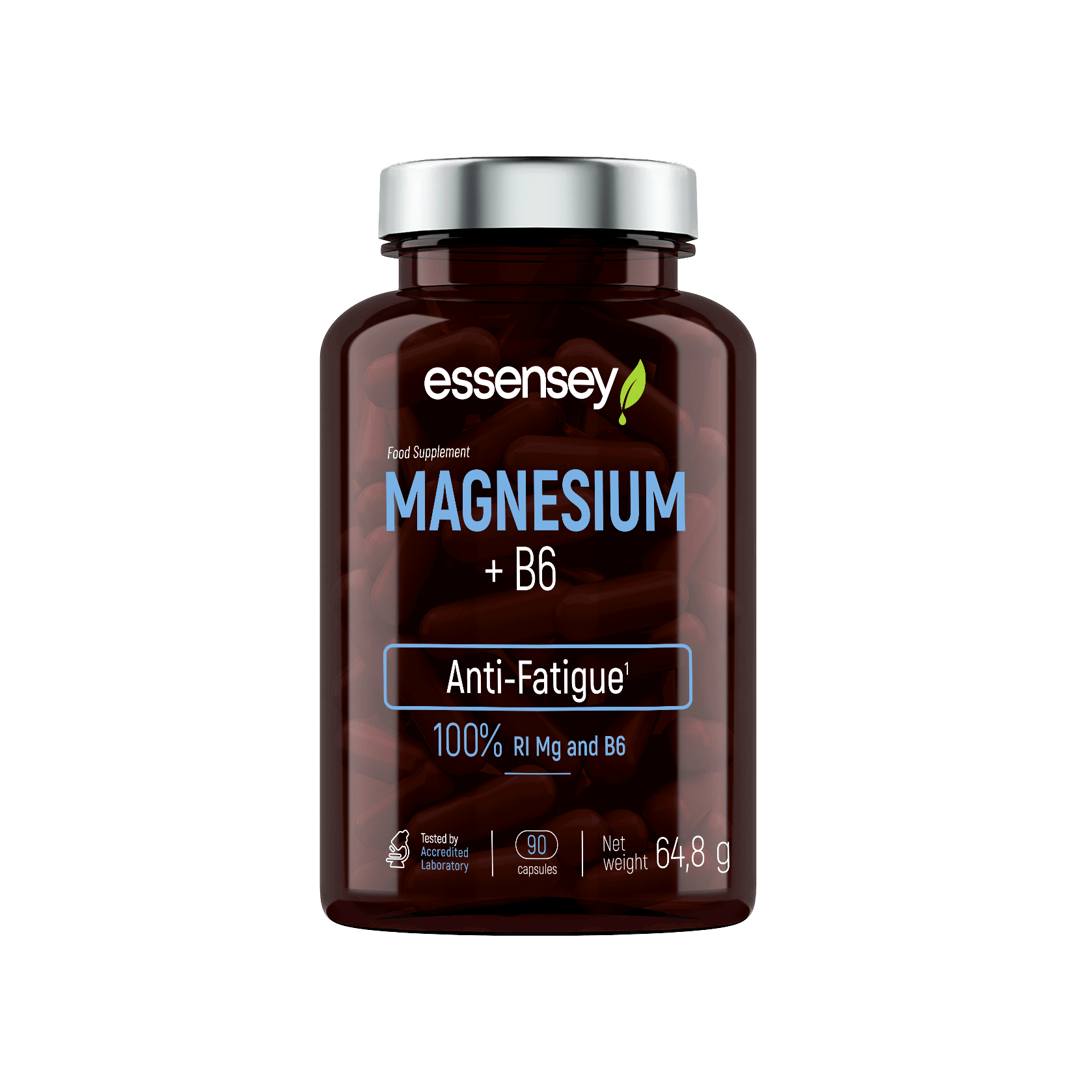 Četrkārtīgs magnija komplekss ar B6 vitamīnu