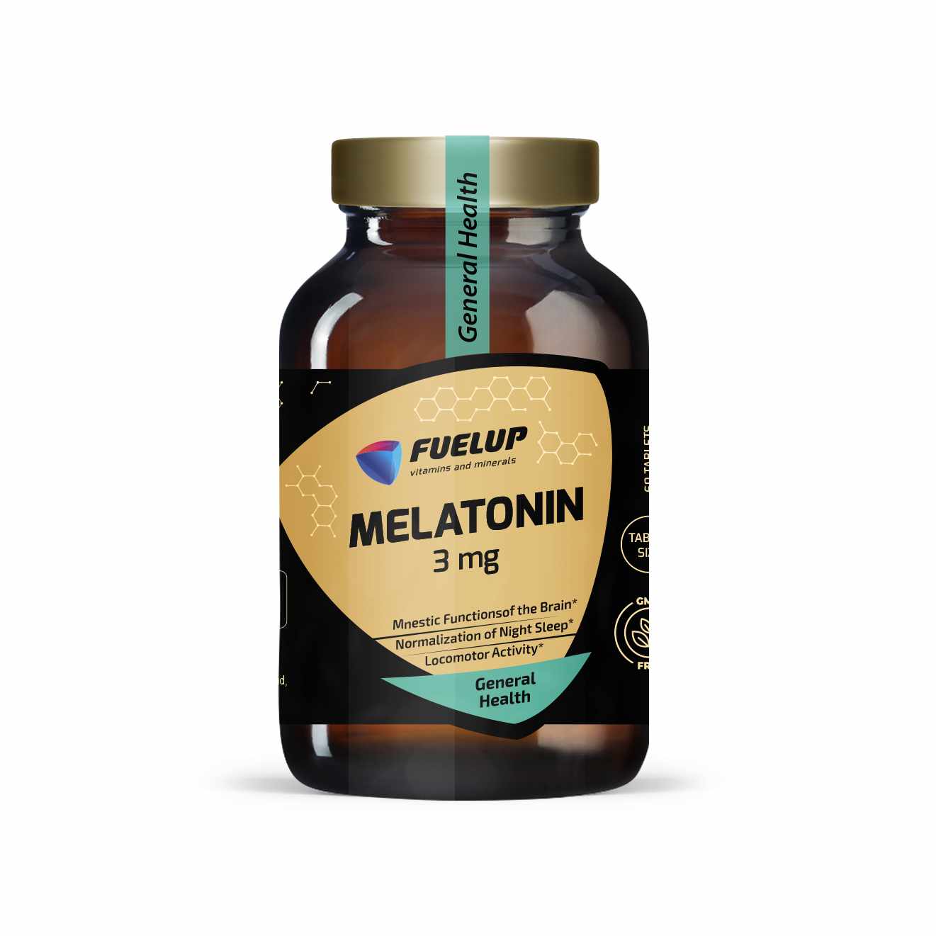 Melatonīns 3mg ātrākai iemigšanai un miega kvalitātei