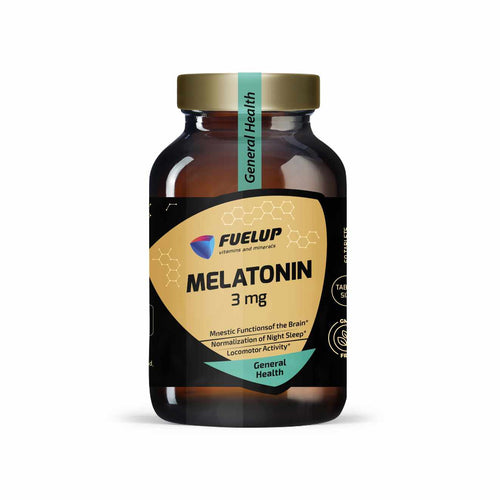 Melatonīns 3mg ātrākai iemigšanai un miega kvalitātei