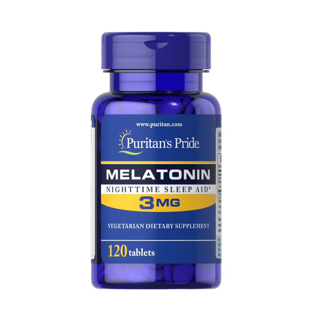 Melatonīns 3 mg (120 tabletes) Puritan's Pride