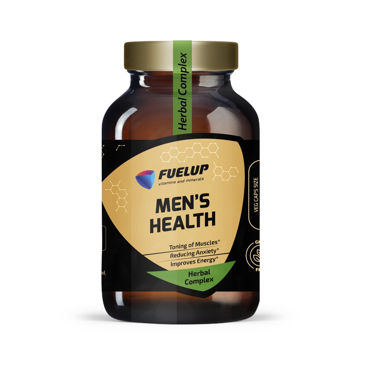 Dabīgs ājurvēdas multivitamīnu komplekss vīrieša veselībai un hormonālajam līdzsvaram (60 tabletes)