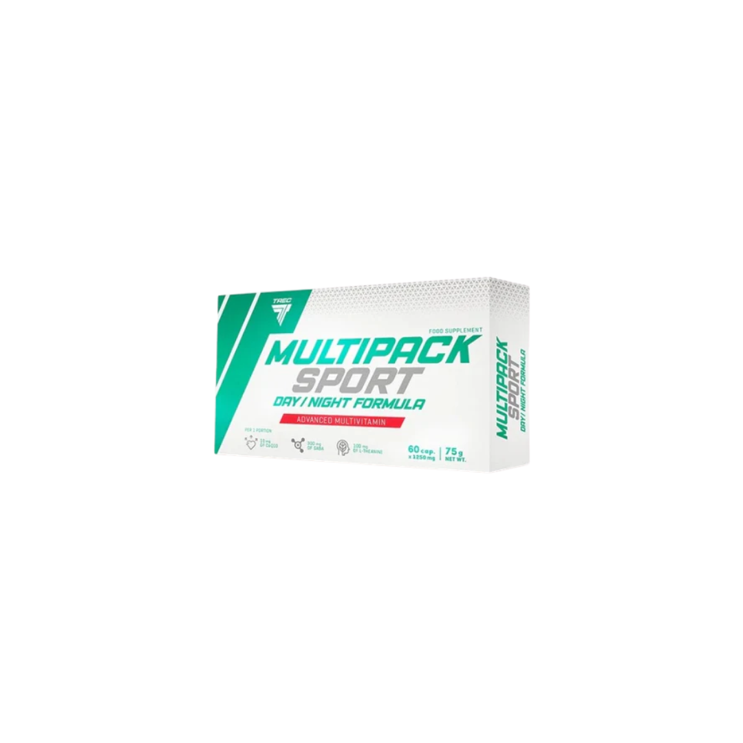 Vitamīnu un minerālvielu komplekss SPORT Day & Night (60 kap.) TREC Core