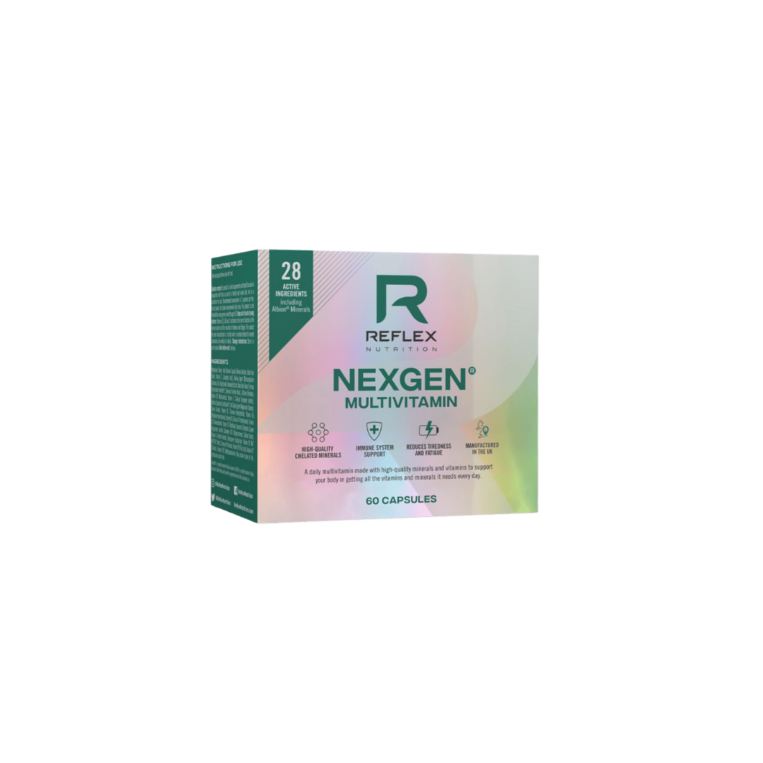 Nexgen multivitamīni (60 kapsulas) Reflex Nutrition