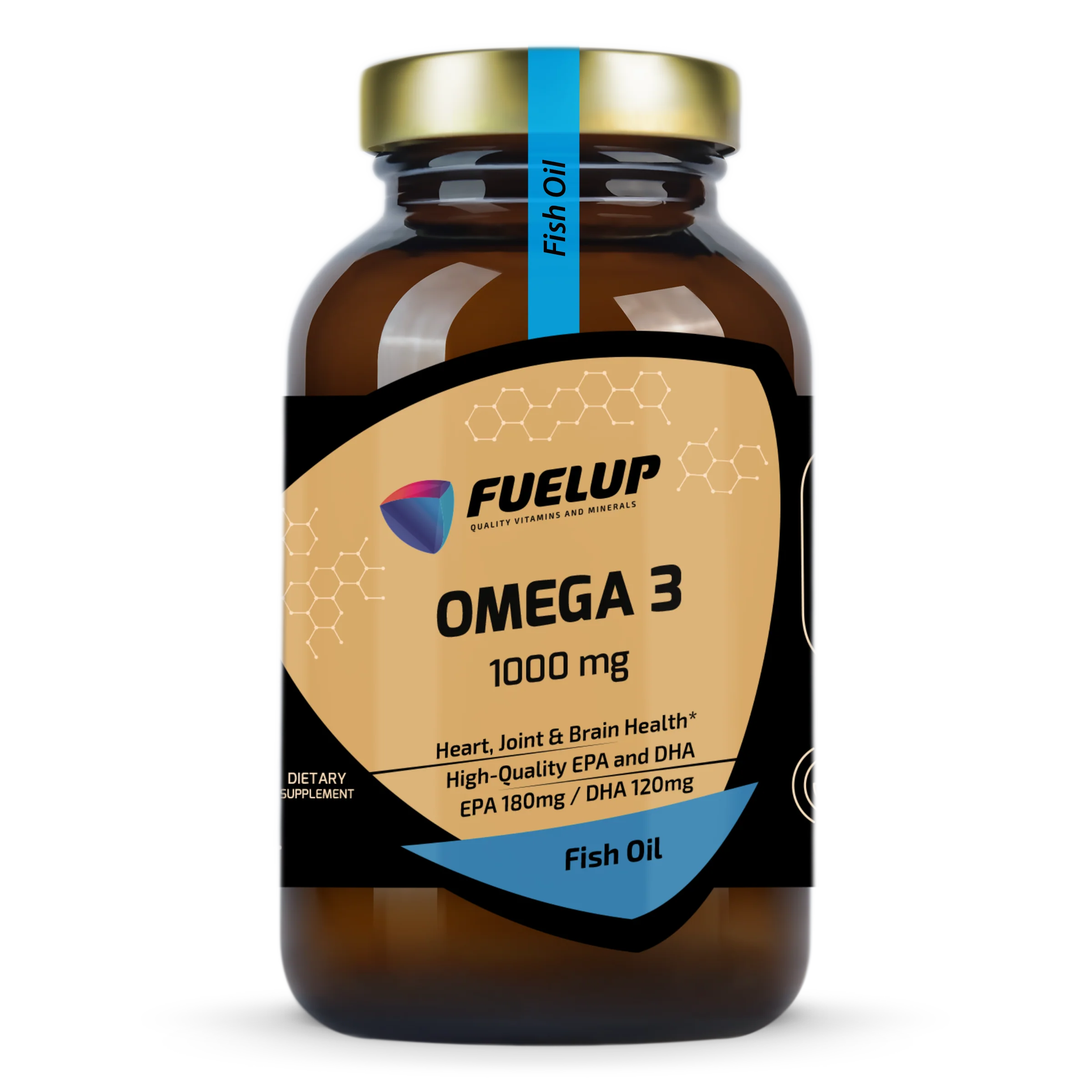 Omega‑3 zivju eļļa (triglicerīdu formā) 1000 mg