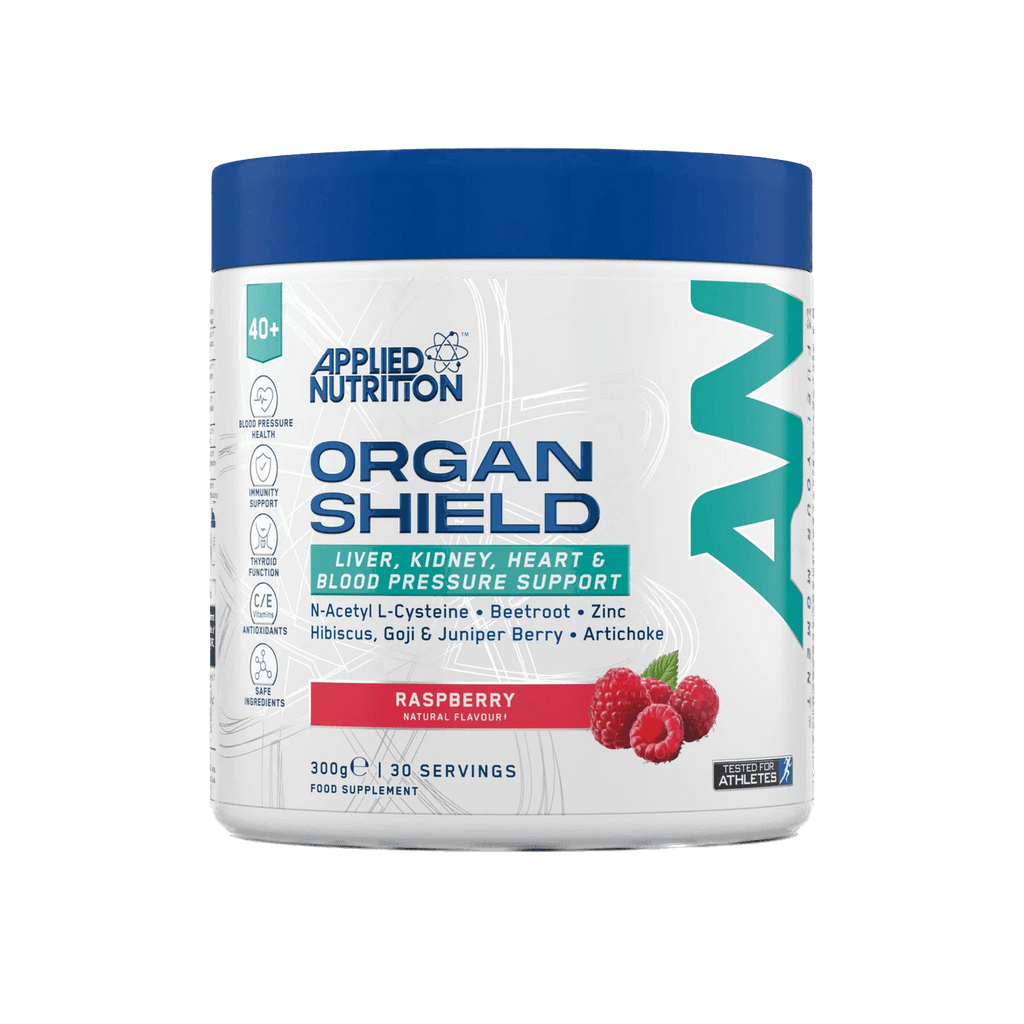 Organ Shield – ikdienas atbalsts vitāli svarīgajiem orgāniem pieaugušajiem pēc 40 no Applied Nutrition