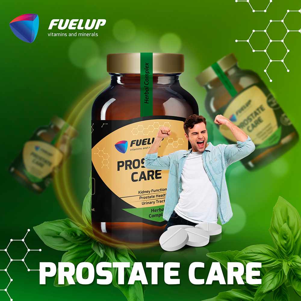 Prostatas veselībai – dabīgs ājurvēdas uztura bagātinātājs (60 tabletes)