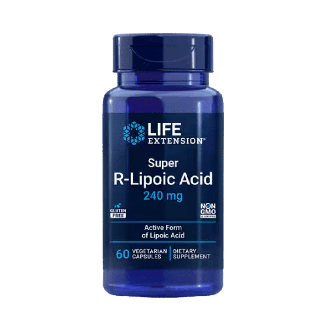 Super R-Lipoic Acid 240 mg Life extension 60 kapsulas
