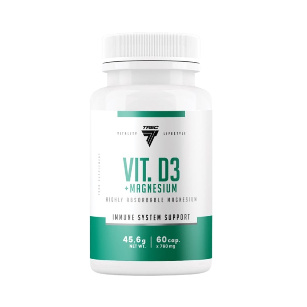 TREC Vit.D3 + Magnesium Mutltifit.lv