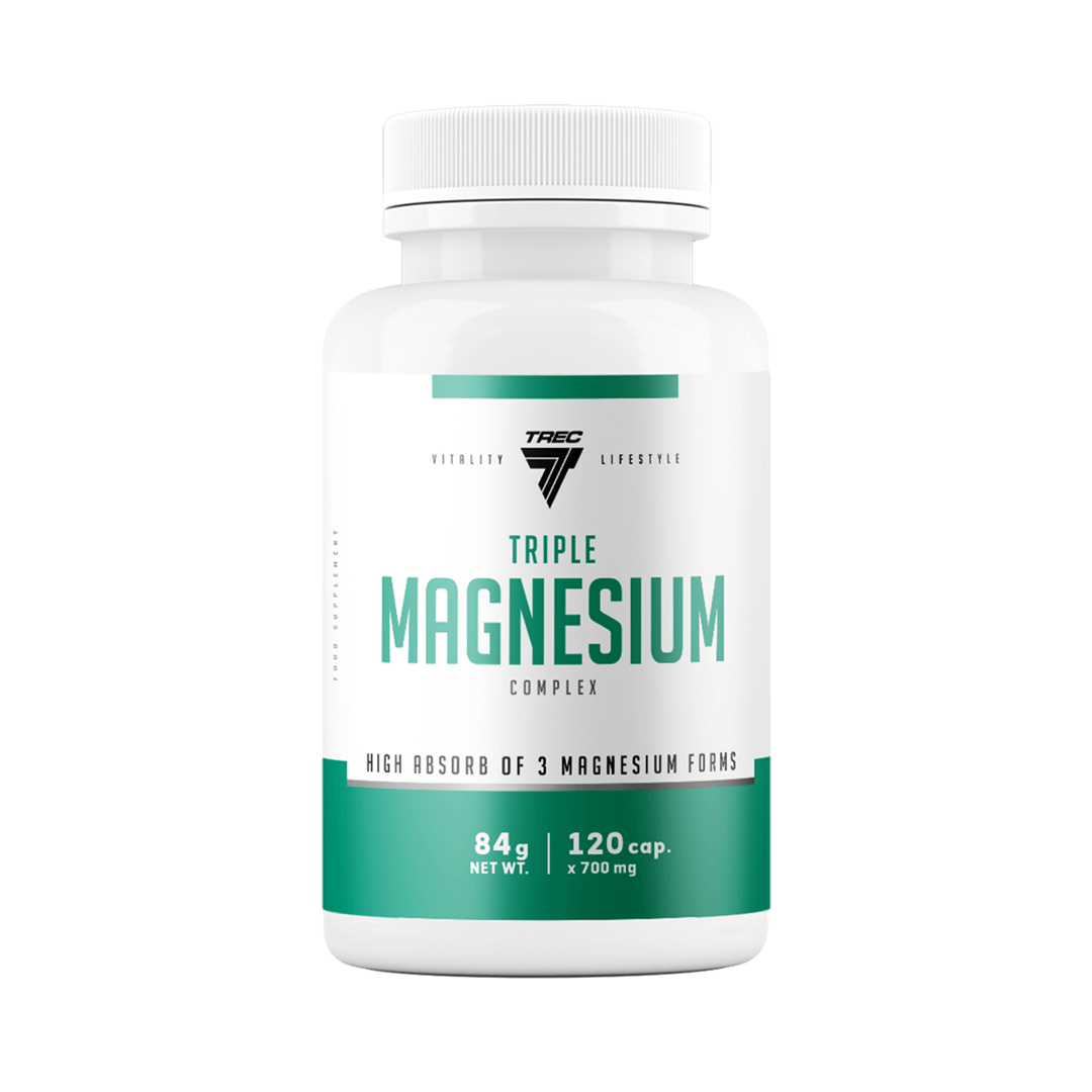 Trīskāršs magnija komplekss (120 kapsulas) TREC Vitality