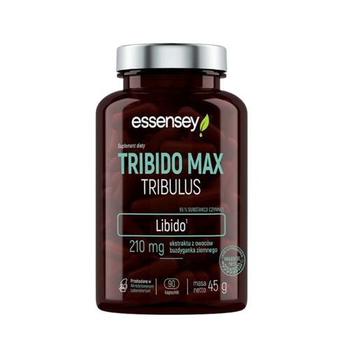 Testosterona pastiprinātājs Tribido Max Tribulus (90 kapsulas) Essensey