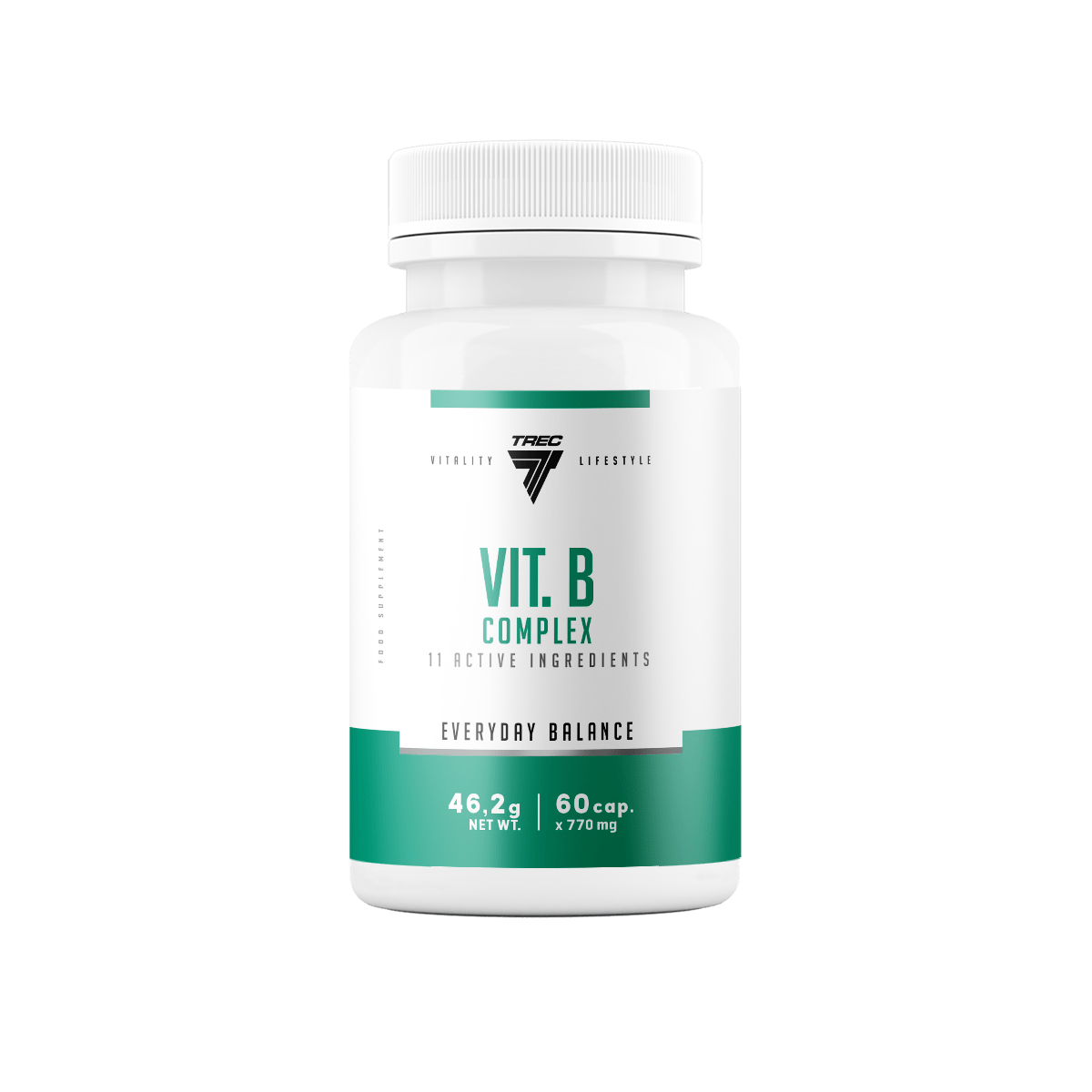 B grupas vitamīnu komplekss vielmaiņai, nerviem un imunitātei