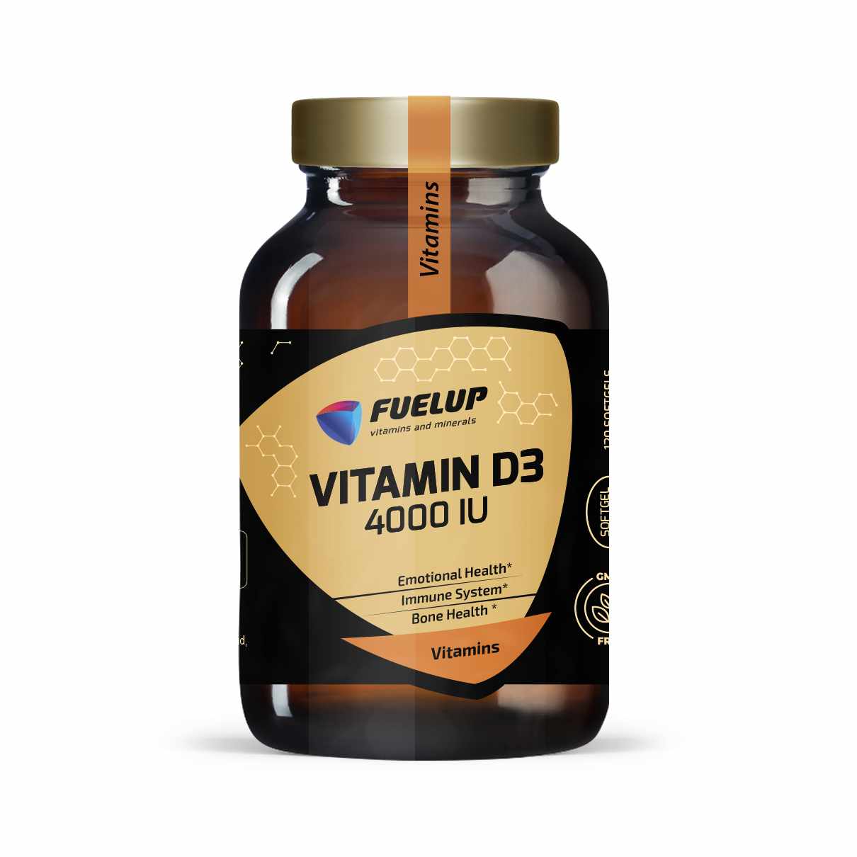 D3 vitamīns 4000 IU (120 mīkstās kapsulas)