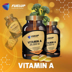 A vitamīns 10 000 IU – redzei, imunitātei un ādai