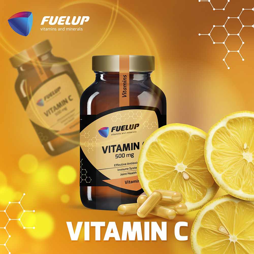 C vitamīns 500mg imunitātes stiprināšanai