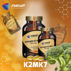 K2 (MK-7) vitamīns 100mcg stipriem kauliem un sirdij