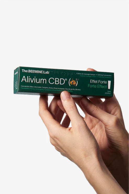 Masāžas krēms Alvium CBD Forte