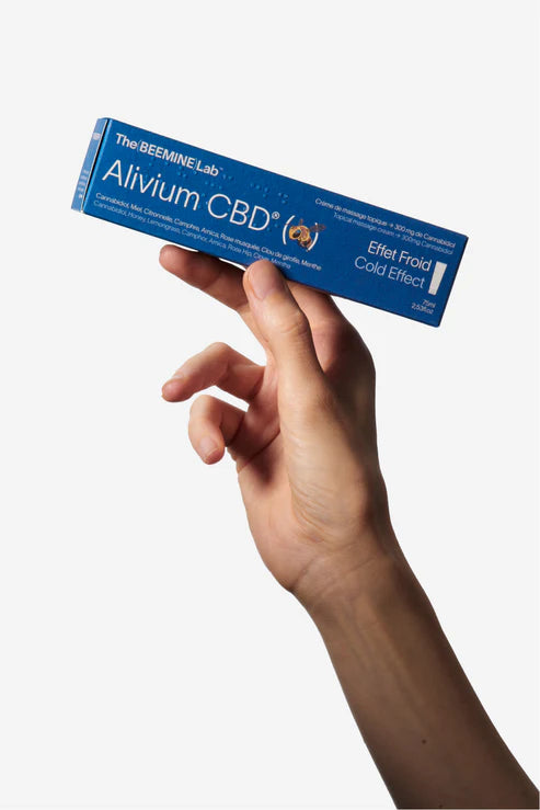 Masāžas krēms ar atvēsinošu efektu Alivium CBD Cold