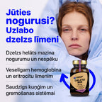 Augstas uzsūkšanās dzelzs helāts 20mg (30 kapsulas)