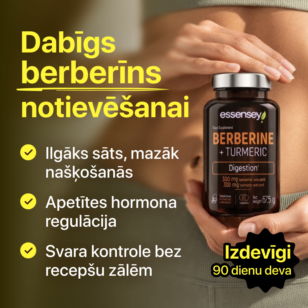 Berberīns + kurkuma gremošanas veicināšanai