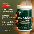 Hidrolizēts jūras kolagēns ādai, matiem un nagiem