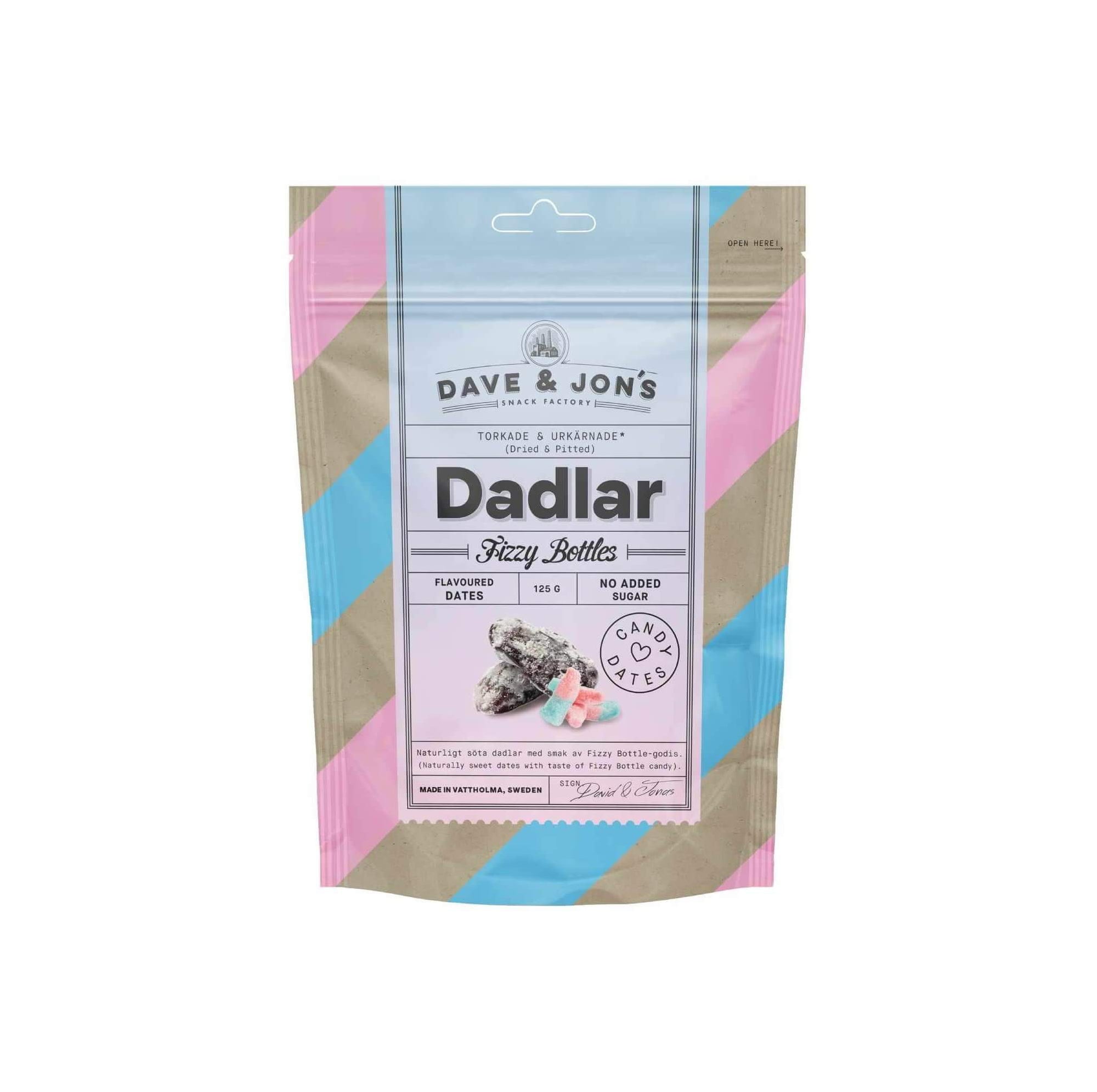 Dateles ar garšu no Dave & Jon's bez pievienota cukura (125g)