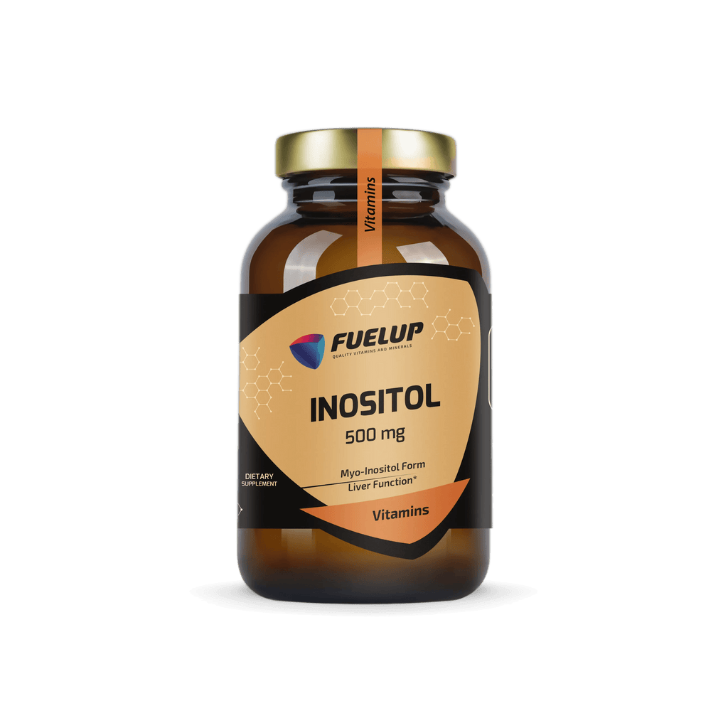 Inozitols 500mg nervu sistēmai, aknām un hormonālajam līdzsvaram, īpaši PCOS profilaksei (90 kapsulas)