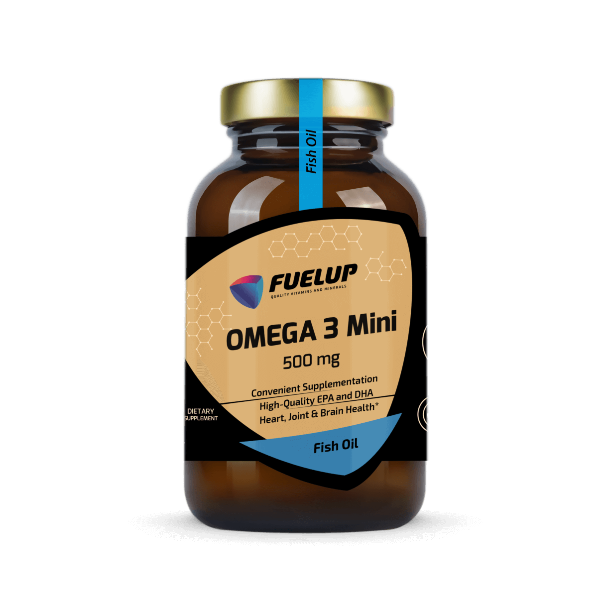 Zivju eļļa (Omega-3) mini kapsulas triglicerīdu formā ar augstāku uzsūkšanās spēju (180 kapsulas))