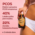 Inozitols 500mg nervu sistēmai, aknām un hormonālajam līdzsvaram, īpaši PCOS profilaksei (90 kapsulas)